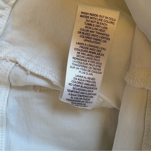 Frame Denim Le Crop Mini Boot Jeans in Blanc size 26 - Picture 8 of 13